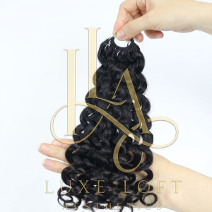 water wave crochet human hair